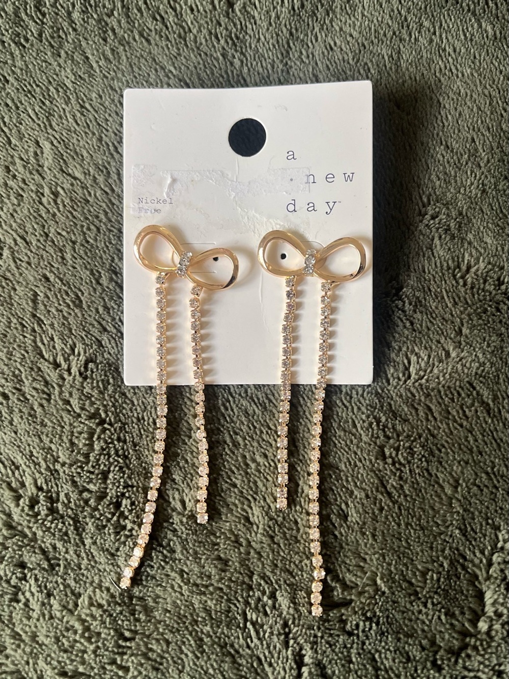 Bow Drop Earrings